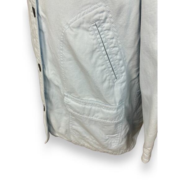 Land’s End Light Blue Canvas Barn Coat - Picture 9 of 9